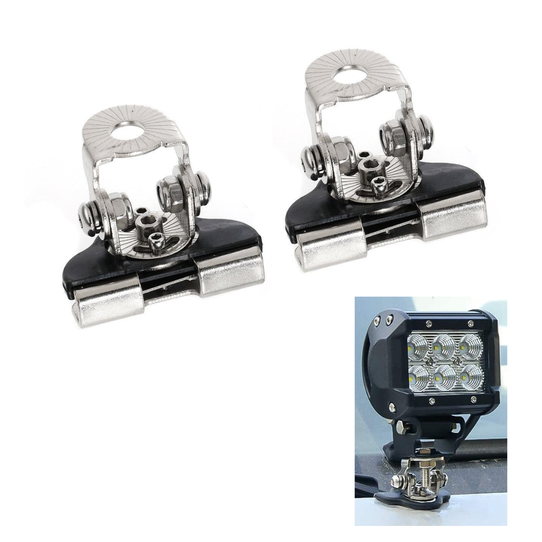 Ditch Light Bonnet Mounting Brackets