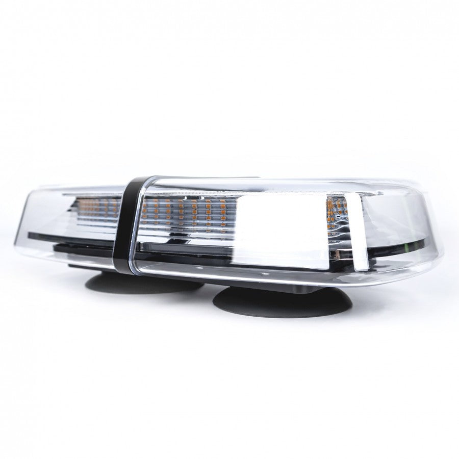 12" Magnetic Roof Beacon Light Bar with Frosted White Lens
