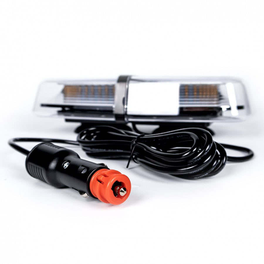 12" Magnetic Roof Beacon Light Bar with Frosted White Lens