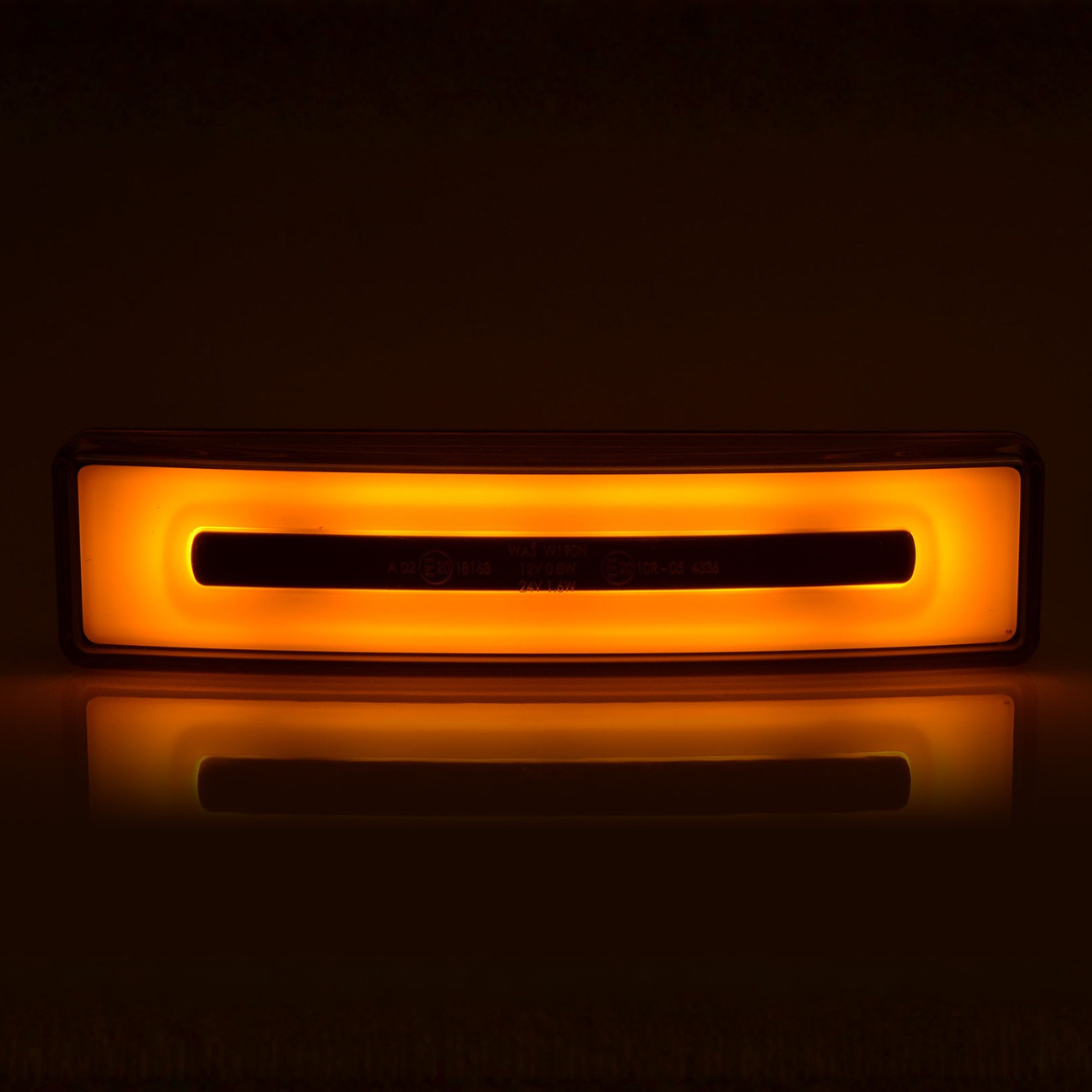 Amber Scania Neon LED Visor Lamp with Plug