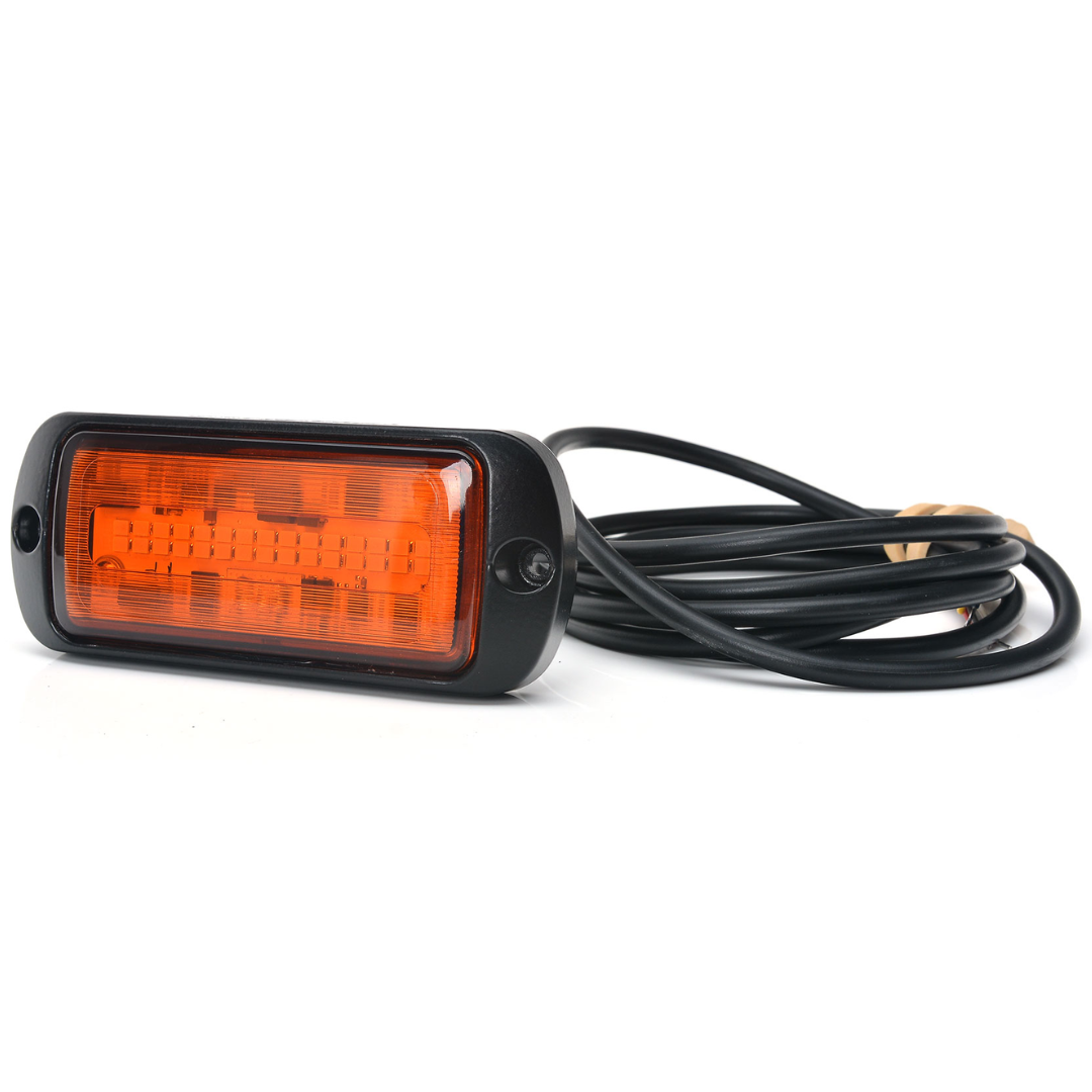 amber lens WAS W217 Hazard Warning Strobe Light / ADR