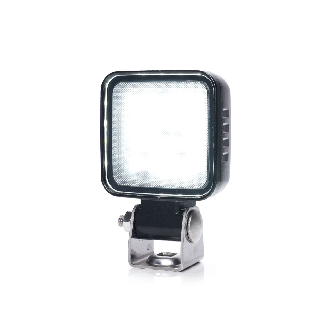 WAS W265 Compact Square Arbetsljus / 1435 Lumen