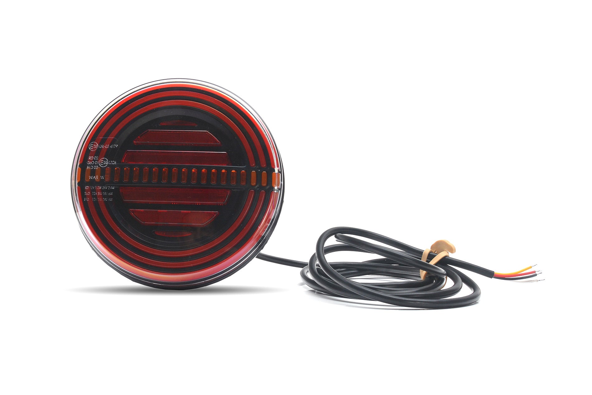 W191DD Round Trailer Light with Dynamic Indicator