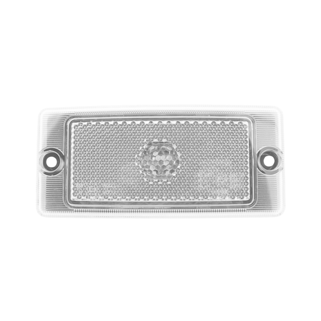 Klassisk LED-markeringslampe / Hella Style / Klar linse -