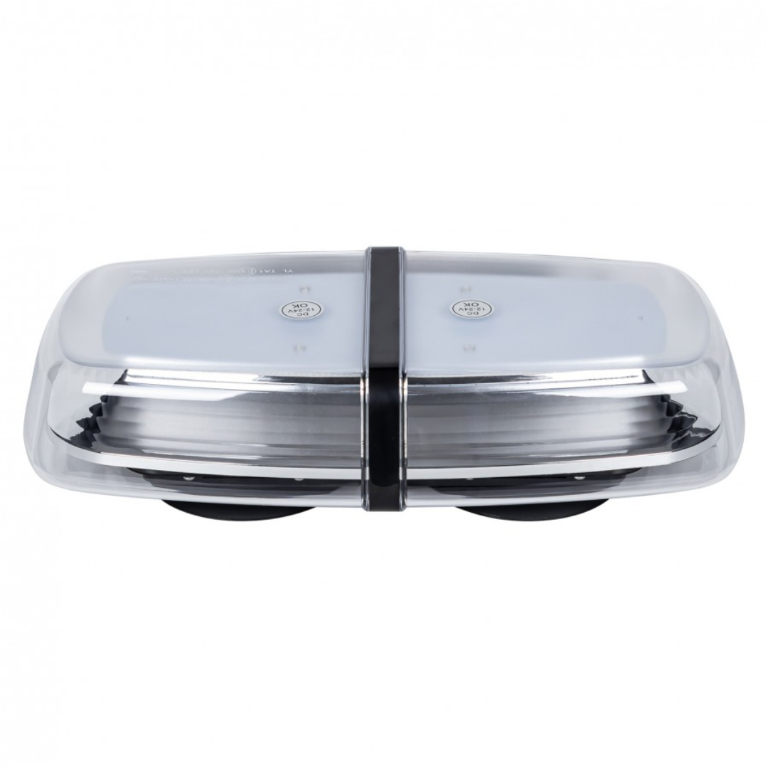 12" Magnetic Roof Beacon Light Bar with Frosted White Lens