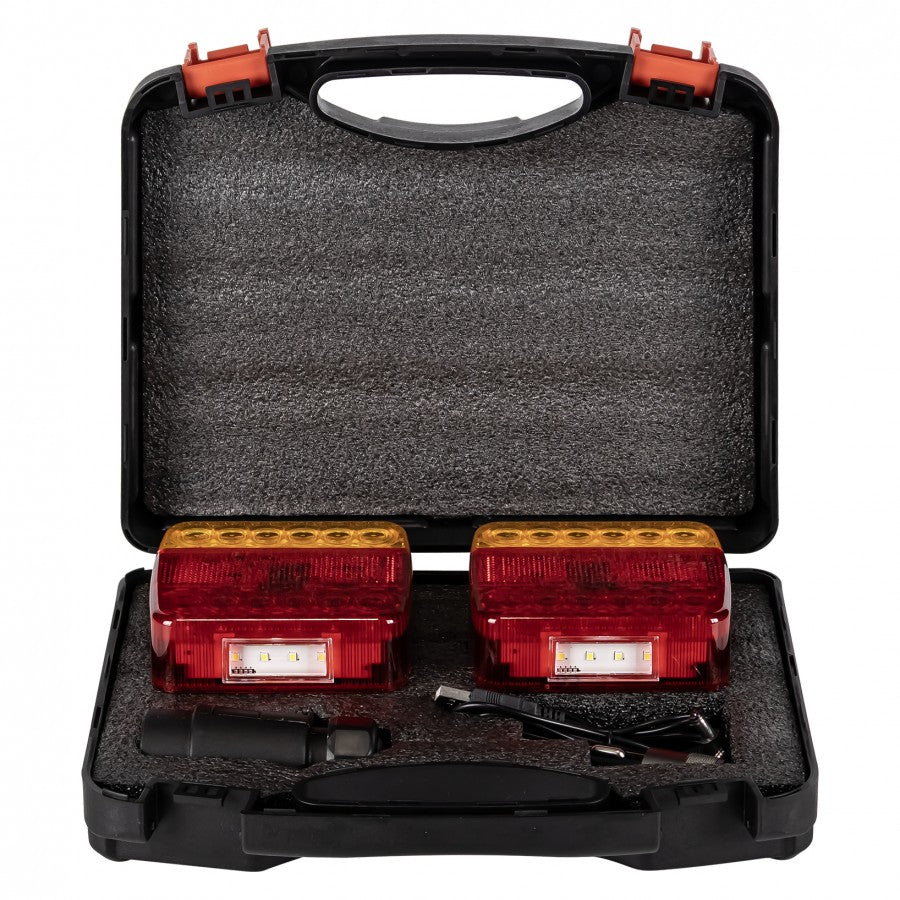 12V Wireless Trailer Light Kit Magnetic Mount / 7 Pole UK + Ireland