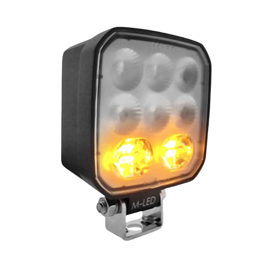 luce da lavoro a led con flash stroboscopico