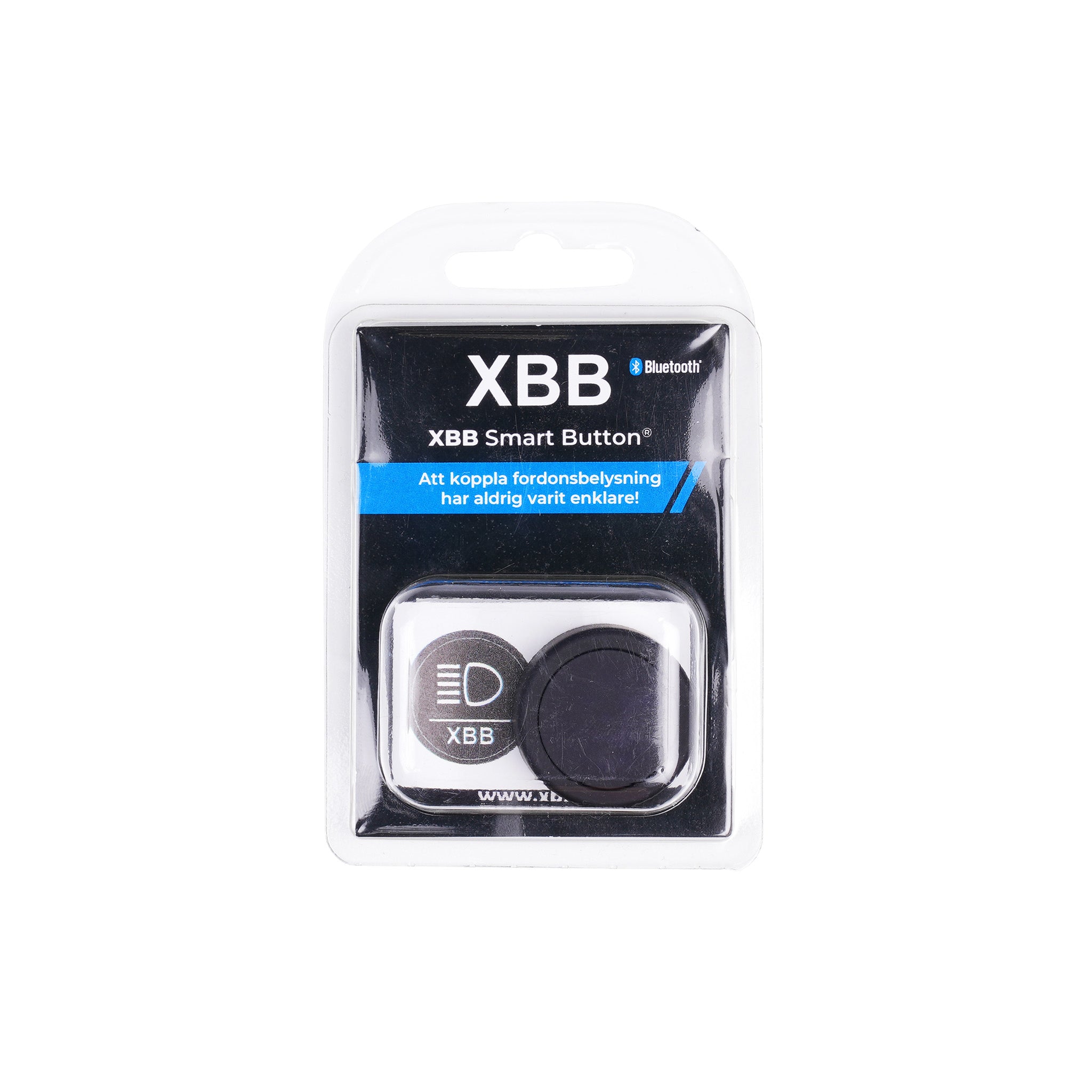 XBB Smart Button packaging on a white background