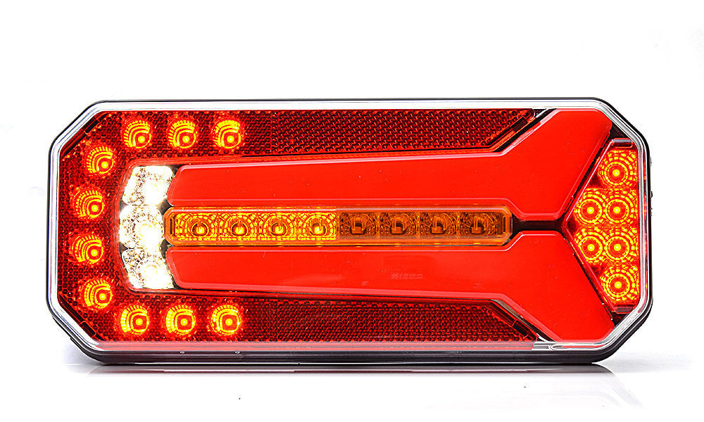 1 x LED Rückleuchten Set mit dynamischem Blinker WAS W150DD