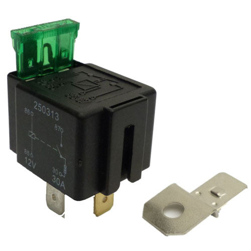 Relé de 12 pins amb fusible de 30v 4A amb suport desmuntable - Relés - spo-cs-disabled - spo-default - spo-enabled - spo-notify-m