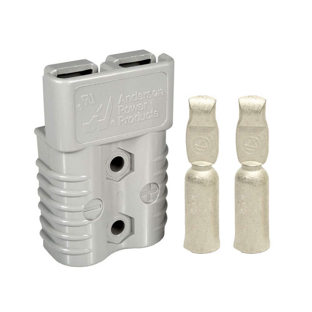 Anderson Power Connector Grey 175 Amp - Battery Terminals & Connectors - spo-cs-disabled - spo-default - spo-enabled