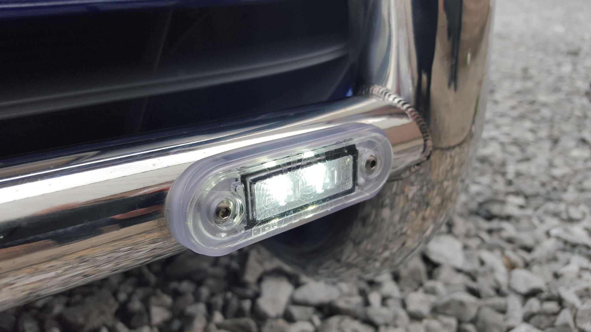 Junta transparente arredondada para barras tubulares / para uso com lâmpadas LED embutidas - luzes de marcação dianteiras e traseiras - spo-c