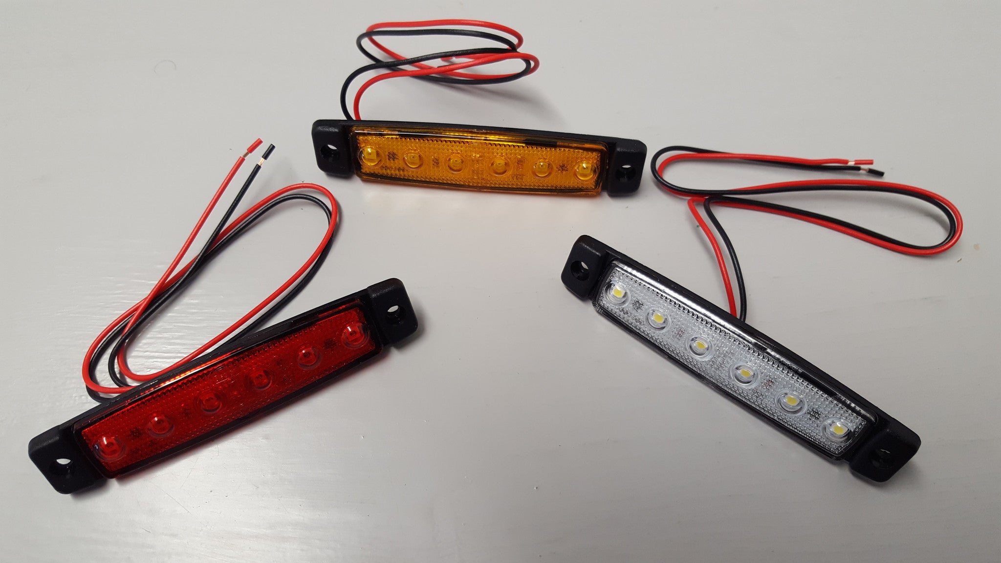 Amber Slimline LED-markeringslampe til lastbiler - Sidemarkeringslygter - spo-cs-deaktiveret - spo-default - spo-deaktiveret - spo-not