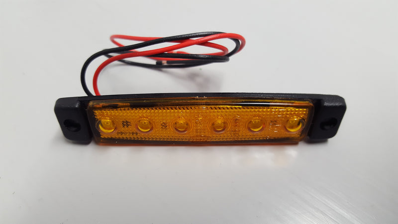 Buy Amber Slimline LED Marker Lamp for Trucks - Side Marker Lights for sale