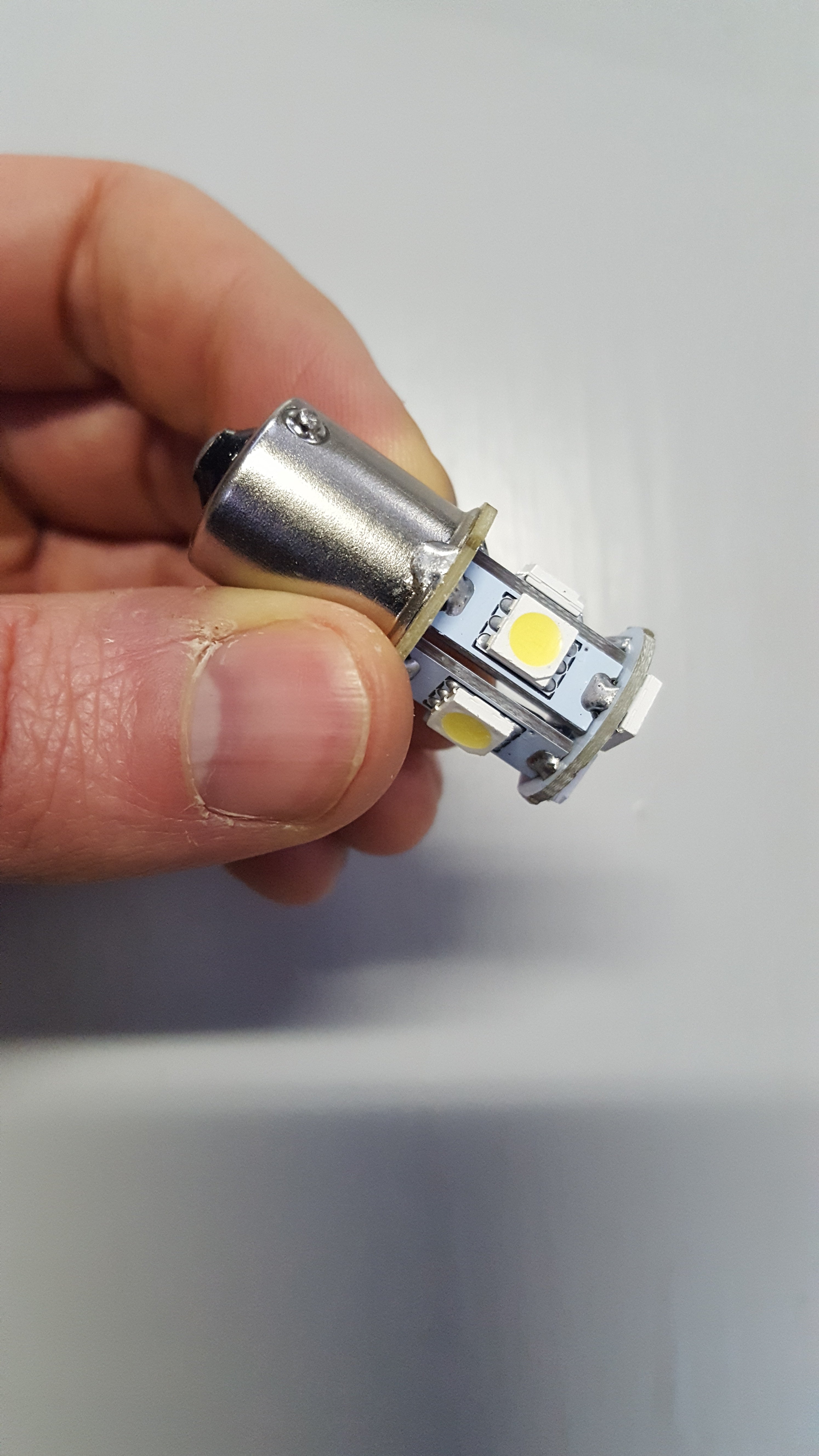 Torlok 24v Premium LED enkeltkontakt baglygtepærer erstatter 149/248, blinklys / indikator - 24v LED pærer - LED pære