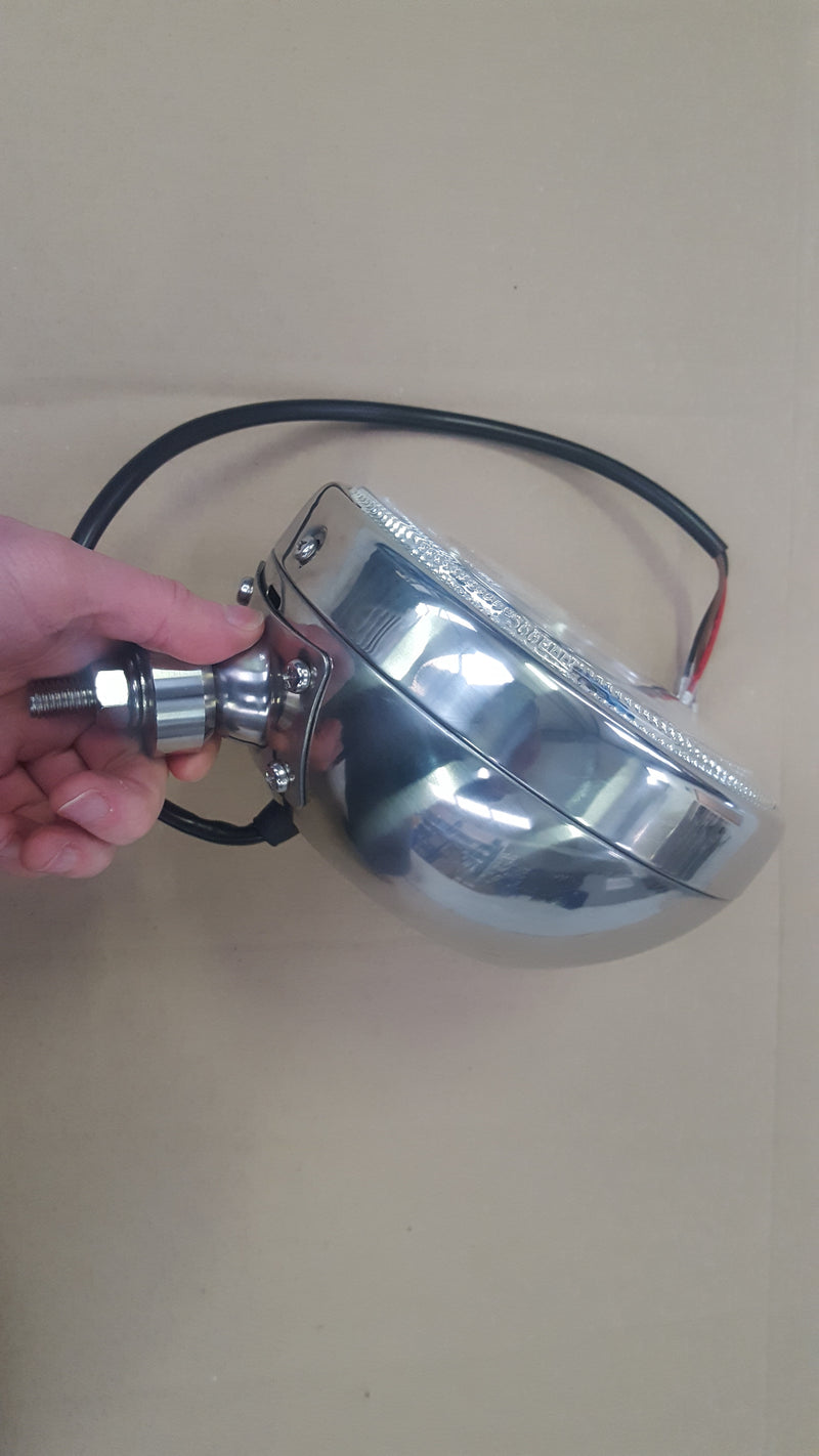Buy Stainless Steel Spot Lamp with LED Angel Eye Halo Ring / 12V -  for sale