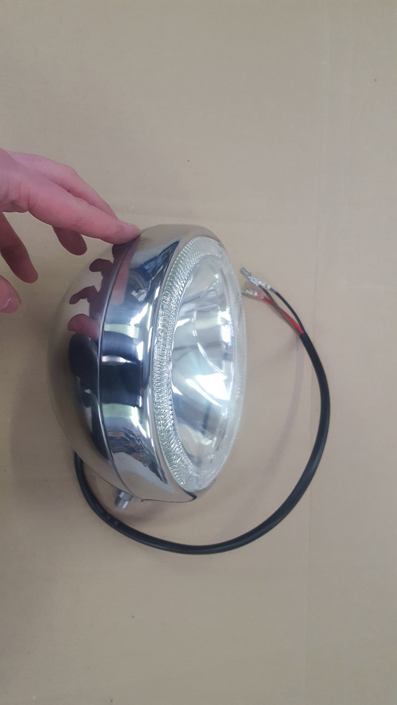 Buy Stainless Steel Spot Lamp with LED Angel Eye Halo Ring / 12V -  for sale