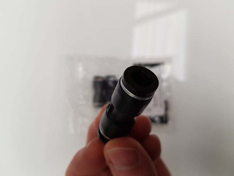 Buy Straight Plastic Push-Fit Couplings / Pack of 10 - Push Fit Connectors for sale