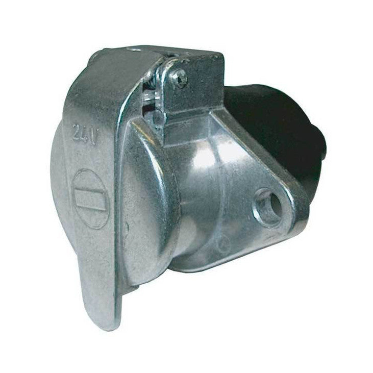 Buy 24N Trailer Socket Metal 7 Pole - towing - Trailer Coils for sale