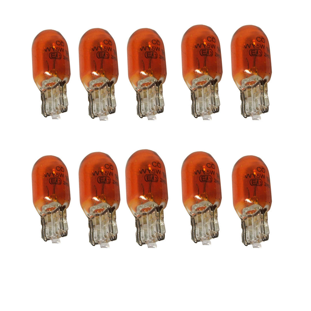 24v 5w Capless Parking Bulbs Amber / Pack of 10 - bin:O1 - Bulbs - Bulbs For Trucks 24v - spo-cs-disabled - spo-default