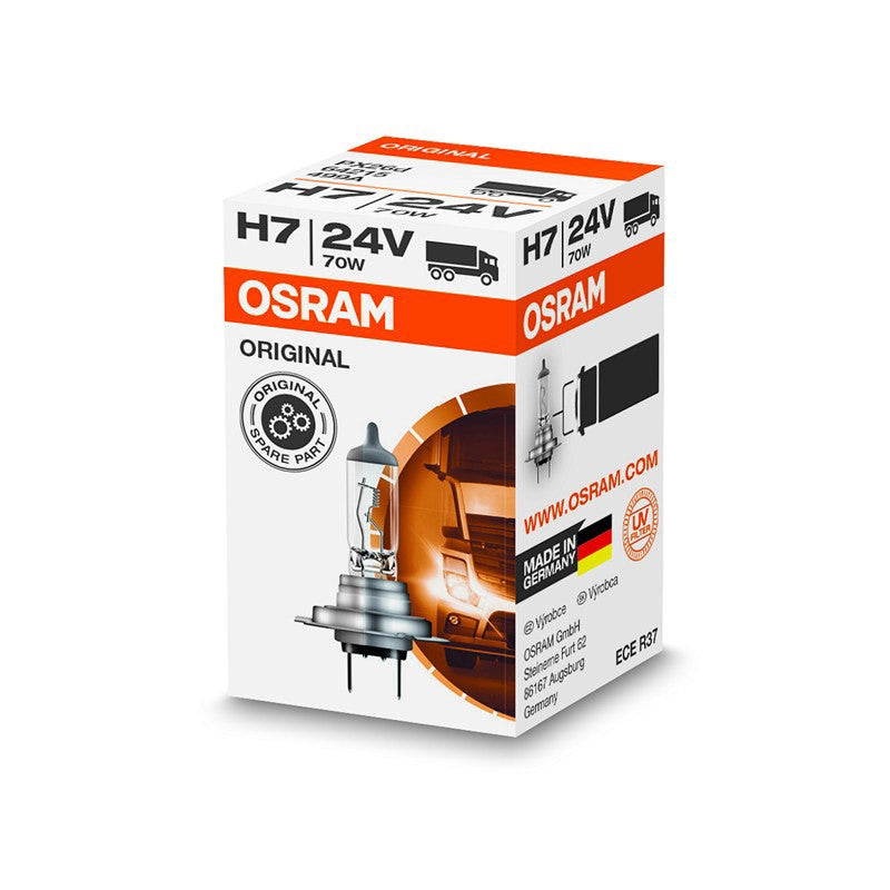Buy 24v 70w H7 Osram Headlight Bulb for Trucks - bin:O2 for sale