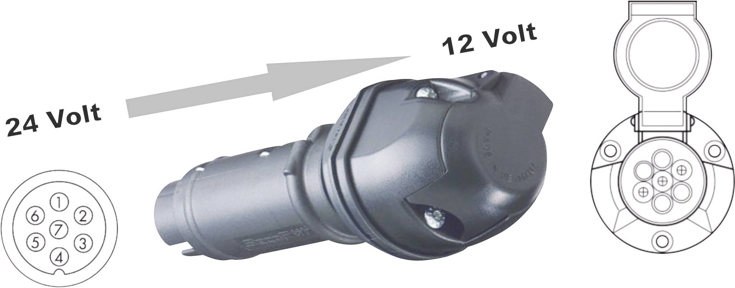 Voltage Reducer 24v to 12v (Converts a 24V Socket to 12V Socket)