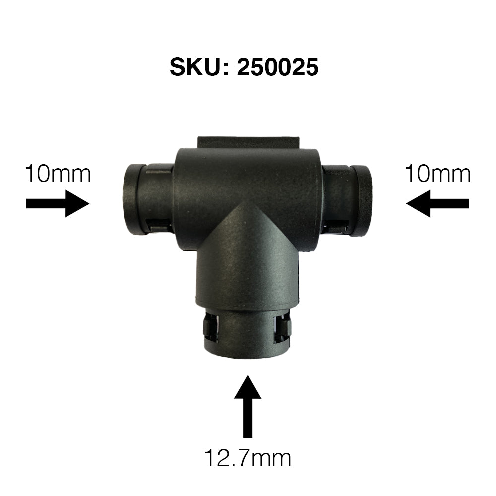 Conduit Tee Piece Fittings / Non Equal / Pack of 5 - spo-cs-disabled - spo-default - spo-disabled - spo-notify-me-disab