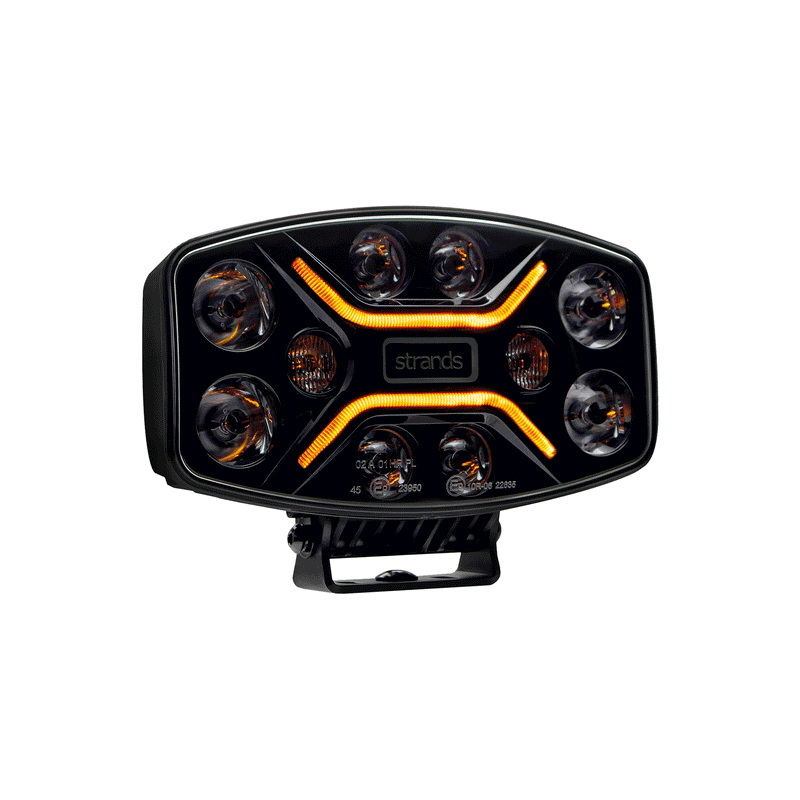 Buy Strands Dark Knight Insane Driving Lamp with Hazard Warning Strobe Lights -  for sale