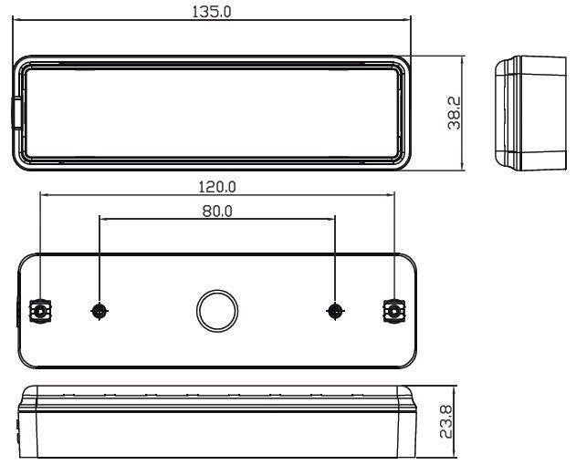 LED Indicator Light 12/24v / LED Autolamps 135AME - spo-cs-disabled - spo-default - spo-disabled - spo-notify-me-disabl