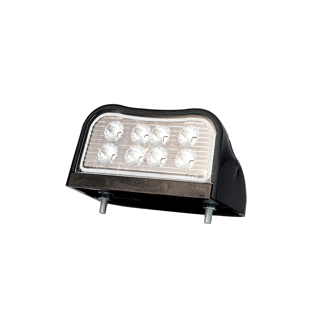 Willstar Car Number Plate Lights 12V 6 SMD LED License Plate Lamp