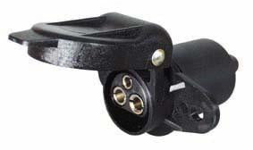 Buy 3 Pin Plastic Socket 12v - towing - Trailer Coils for sale