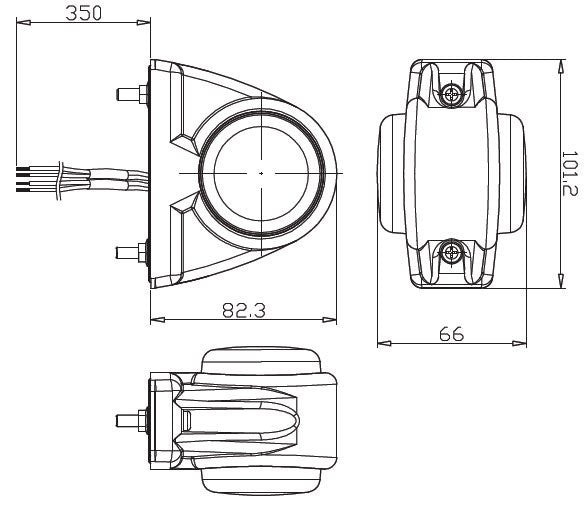 Outline Marker Lamp with Side Marker / LED Autolamps - Side Marker Lights - spo-cs-disabled - spo-default - spo-disable