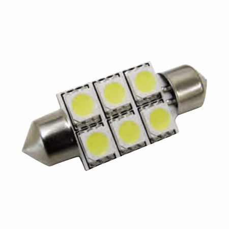 INTERIOR / NUMBER PLATE LED FESTOON 239/272, 36MM CANBUS BULB WHITE - spo-cs-disabled - spo-default - spo-disabled - sp