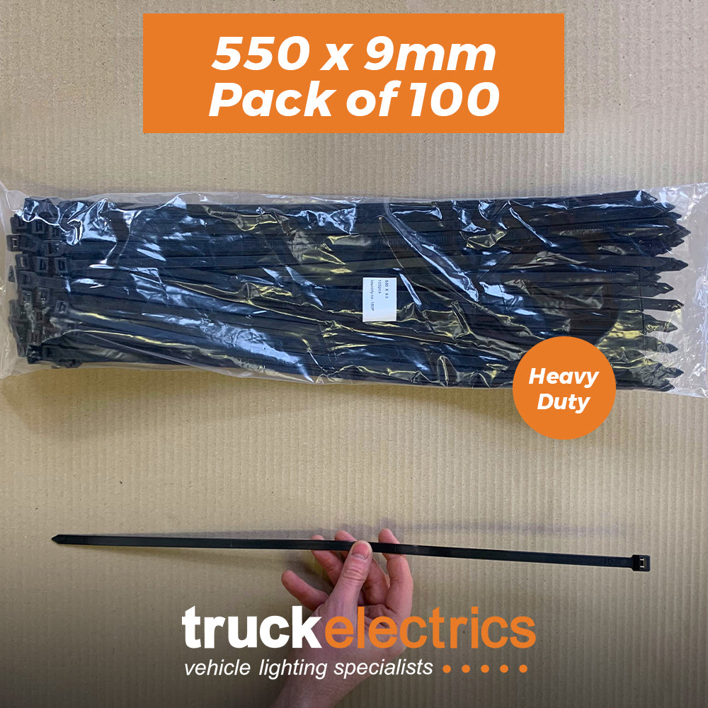 Cable Ties 550 x 9mm Ex large Heavy Duty - Cable Ties - spo-cs-disabled - spo-default - spo-disabled - spo-notify-me-di