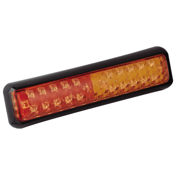 Rear LED Slimline Lamp with Stop, Tail & Indicator / LED Autolamps 200BSTIME - spo-cs-disabled - spo-default - spo-disa