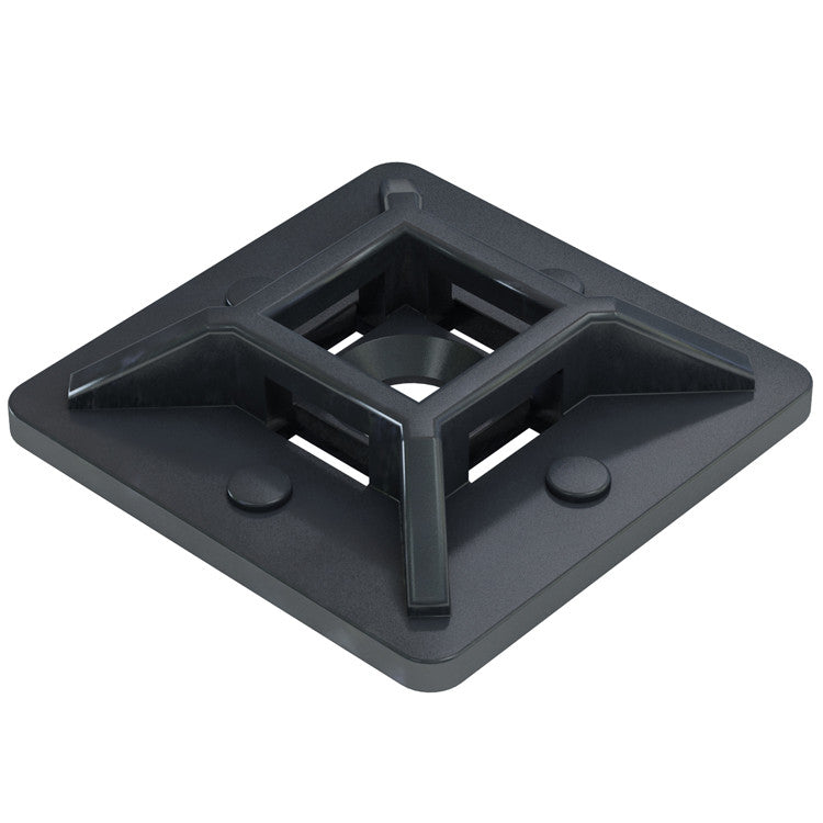 Buy Cable Tie Adhesive Base - Accepts 3.6mm Cable Tie - Pk 100 -  for sale