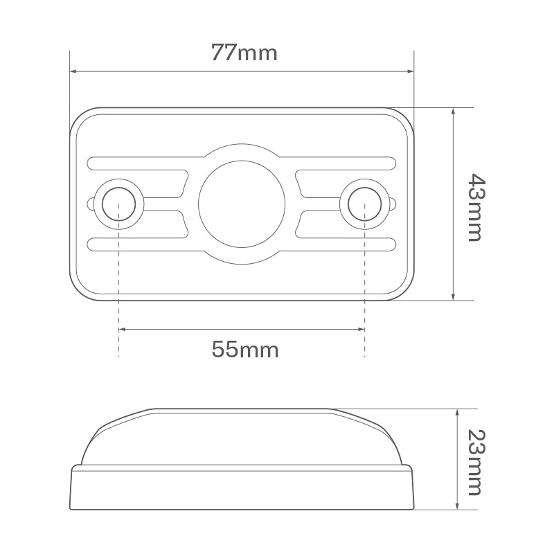 Lámpara de paso compacta y resistente de LED Autolamps - spo-cs-disabled - spo-default - spo-disabled - spo-notify-me-disab