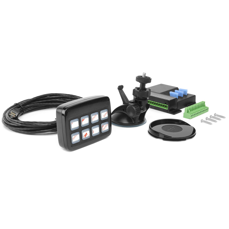 8 Button Control Panel & Power Module / Suction Mount UK + Ireland