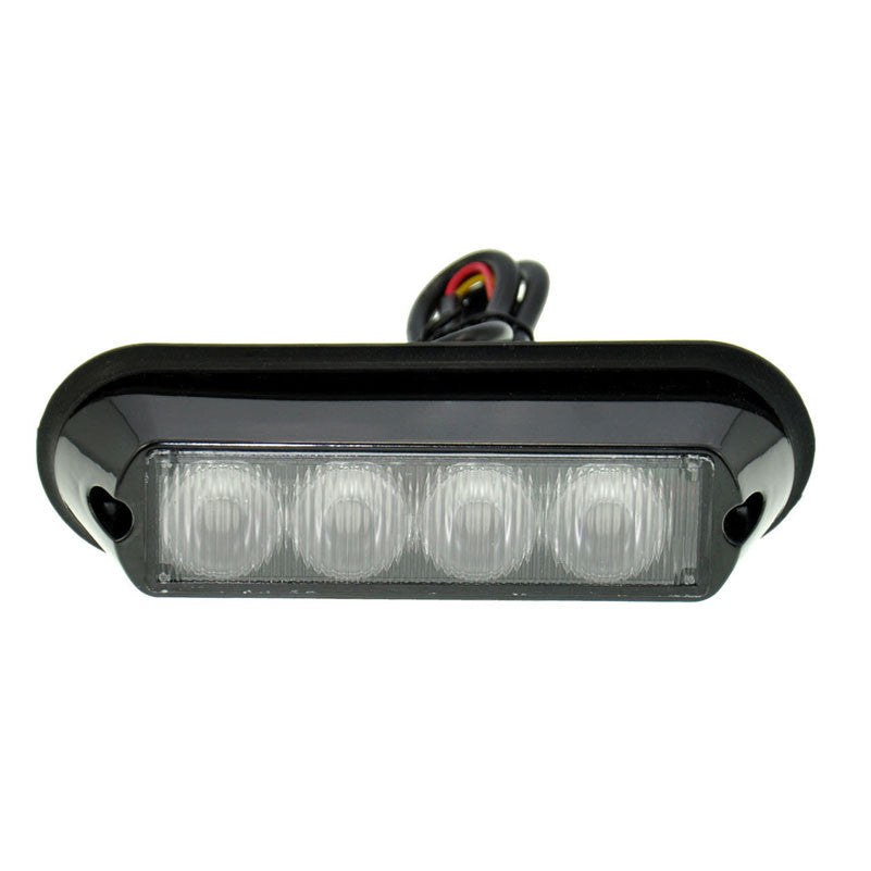 Capçal de llum LED d'advertència de perill 4x LED AMBER 12/24v - Llums d'advertència de perill - spo-cs-disabled - spo-default - spo-enabled