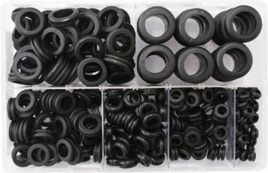 Wiring Grommets / 280 Pieces - Assorted Boxes - Bin:Y2 - spo-cs-disabled - spo-default - spo-disabled - spo-notify-me-d