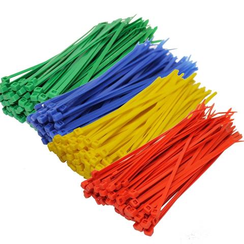 Pakke med 200 farvede kabelbindere / 200 x 4.8 mm - Kabelbindere - spo-cs-deaktiveret - spo-standard - spo-deaktiveret - spo-notify