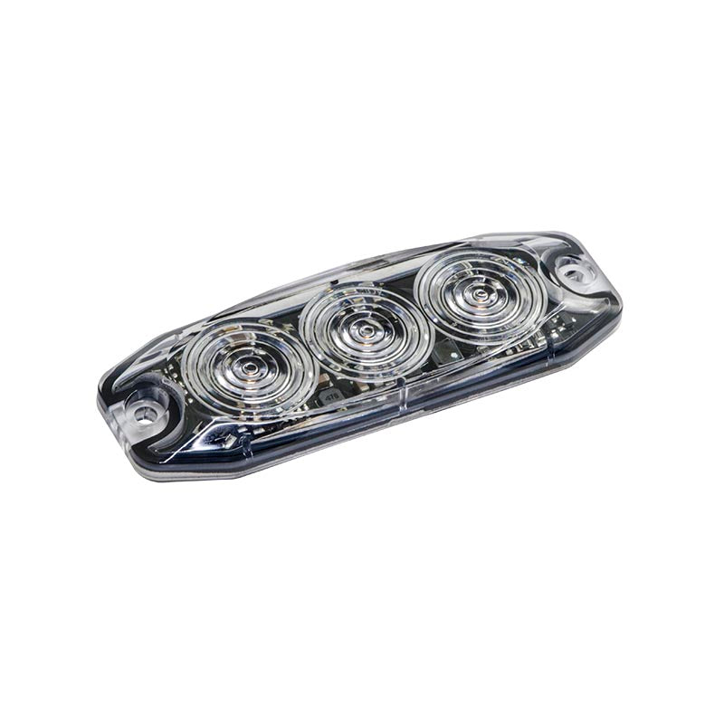 Buy LED Low Profile Hazard Warning Strobe Light / Red, Amber, Blue & White -  for sale