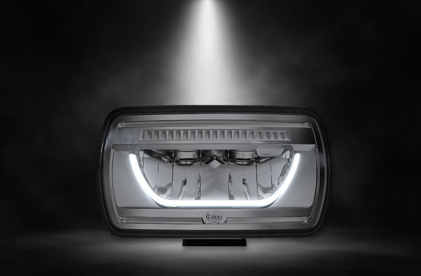 HELLA Jumbo LED Scheinwerfer ☆ inkl. LED-Positionslicht