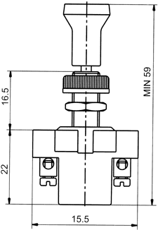 Buy Push Pull Switch - Short - Switches for sale