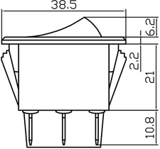 Rocker Switch, ON / OFF - spo-cs-disabled - spo-default - spo-disabled - spo-notify-me-disabled - Switches