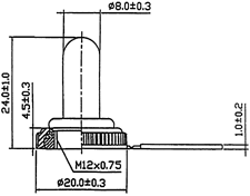 Splash Proof Cover For Toggle Switch - spo-cs-disabled - spo-default - spo-enabled - spo-notify-me-disabled - Switches