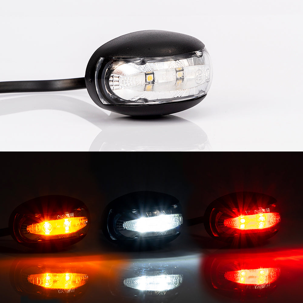 LED-markeringslicht / Kikkeroog / Verkrijgbaar in wit, rood of oranje - Markeringslichten voor en achter - spo-cs-uitgeschakeld - spo-def