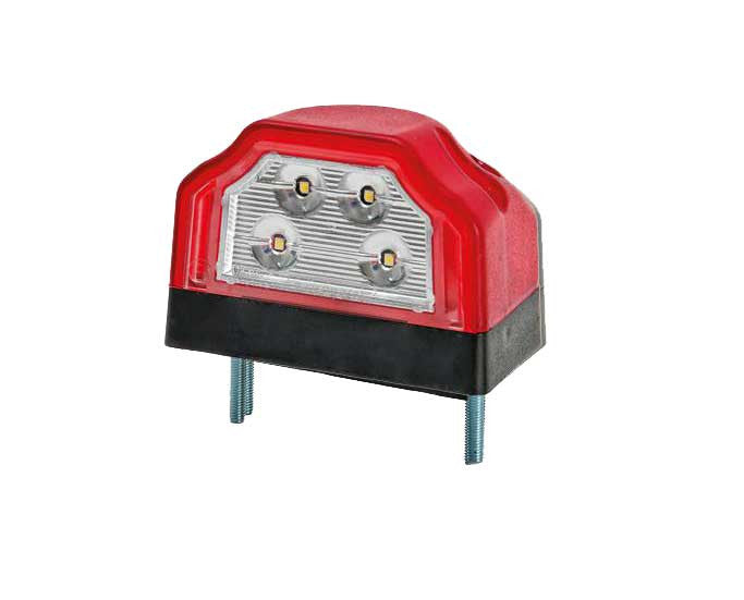 LED-nummer / registreringsskyltslampa med positionslampa - främre och bakre markeringsljus - Nummerskyltsljus - spo-cs-inaktiverad