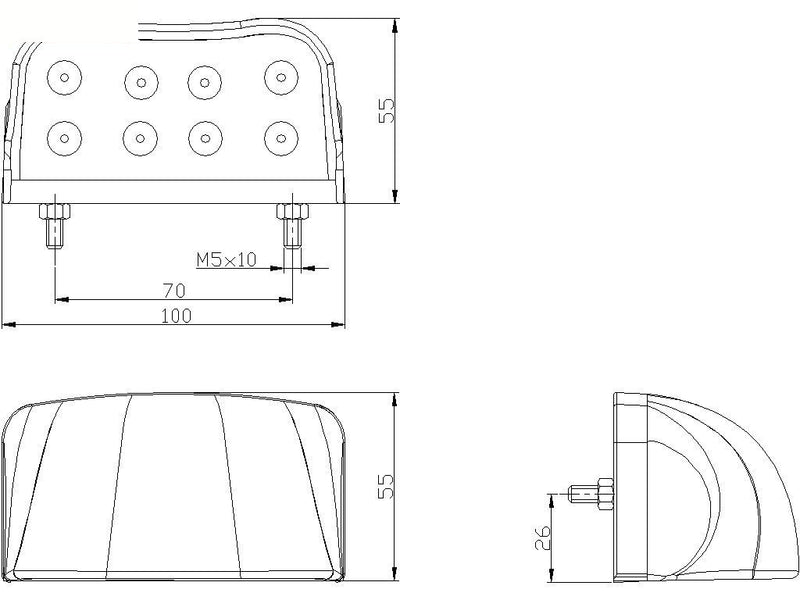 Buy LED Number Plate Lamp - Number Plate Lights for sale