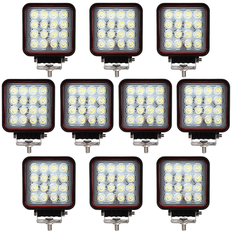 Buy LED Autolamps Square Flood Work Lamp 48 Watt / Pack of 10 -  for sale